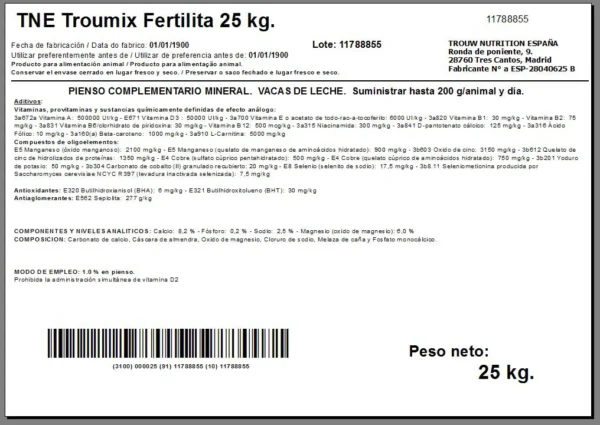 Milkinal Fertilita - Imagen 2